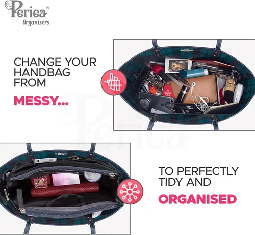 Vista 5 de Chelsy Premium - Bolsa rígida o organizador (mediano, morado)