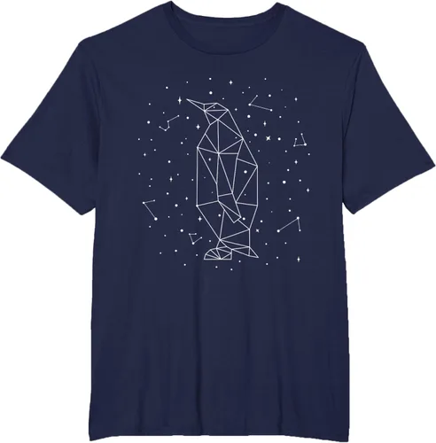Vista 63 de Sternbild Penguin Constellation Emperor Sea Bird Penguin Camiseta Negro