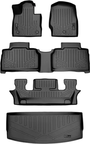 Vista 65 de SMARTLINER Alfombrilla de suelo para maletero de carga para todo tipo de clima para Ford Explorer 2002-2010