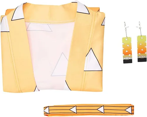Vista 6 de Haydory Capa de anime para mujer, disfraz de cosplay, kimono, bata de Halloween, traje de adulto
