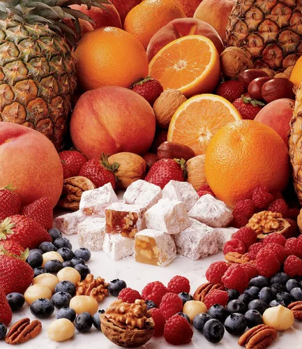 Vista 3 de Liberty Orchards, Fruit Delights Value Pack - Surtido de dulces veganos masticables - 8 onzas
