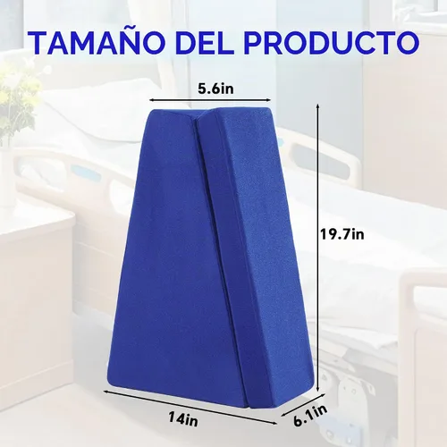 Vista 2 de ROYALAY Kit de reemplazo de cadera ajustable después de la cirugía, kit de cadera para personas mayores con correa ajustable, almohada de reemplazo