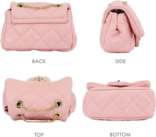 Vista 5 de mibasies Bolso cruzado para niñas y niños pequeños