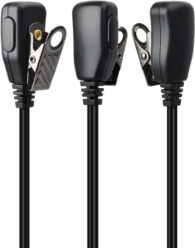 Vista 4 de HYS Auricular Walkie Talkie en forma de G con micrófono PTT, gancho de oreja para Motorola T200TP T260 T260TP T402 T460 T465 T600 T605 T800 MH230R