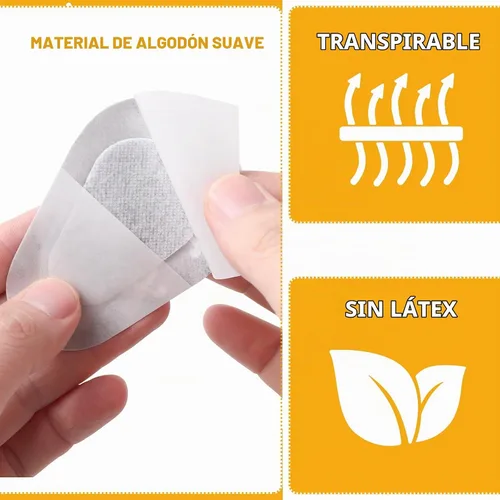 Vista 4 de Panelee Parches adhesivos para los ojos para niños, parche para ojos de pirata de Halloween, material transpirable, bloqueo de luz, algodón, diseños
