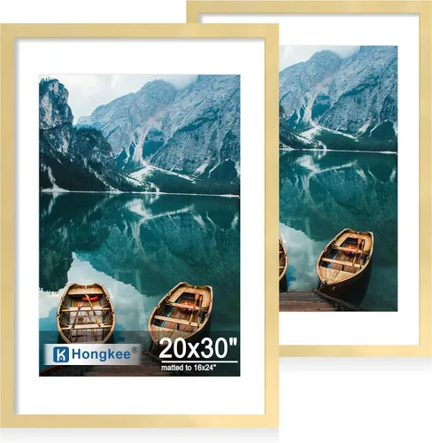 Vista 204 de Hongkee - Juego de 2 marcos de fotos, HK042515-MD5.5X8.5-BK(2PK)