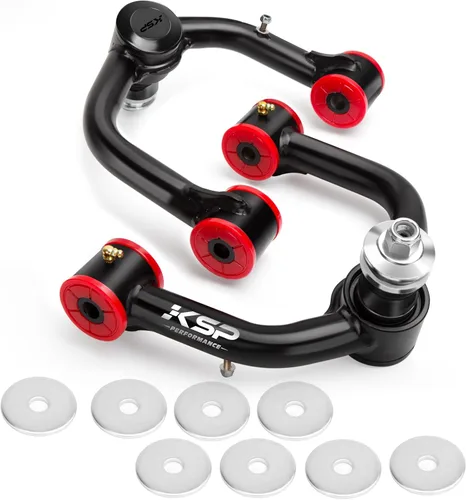 Vista 16 de KSP PERFORMANCE - Brazos de control superiores delanteros, ajustables de 2 a 4 pulgadas, 2 piezas, negros