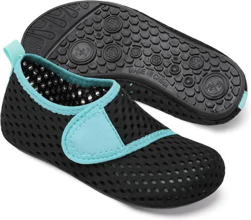 Vista 2 de JOINFREE - Zapatos de natación para niños y niñas, calcetines acuáticos de secado rápido para niños, zapatos con sensación de pies descalzos