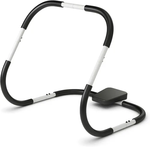 Vista 11 de Goplus AB Fitness Crunch, máquina abdominal portátil, ejercitador de entrenamiento para fuerza central, entrenamiento muscular, entrenador AB