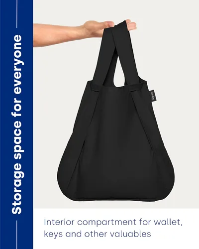 Vista 4 de Notabag Mochila y bolsa 2 en 1 - Mochila impermeable - Bolsas reutilizables plegables