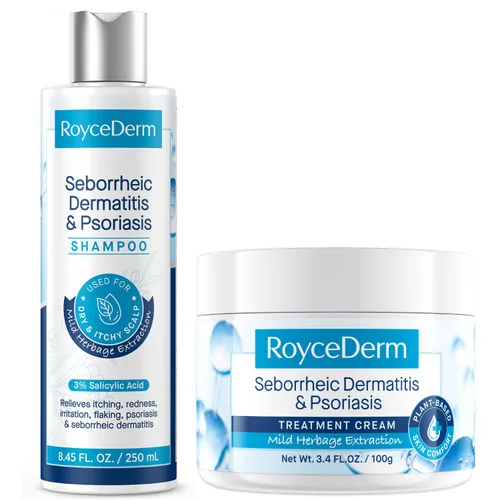 Vista 10 de Roycederm Champú para la psoriasis, champú para dermatitis seborreica, champú para foliculitis, champú para la caspa, tratamiento de la psoriasis