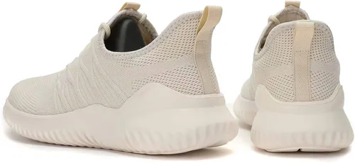 Vista 7 de Zapatos deportivos para correr para hombre, zapatillas sin cordones para caminar, ligeros, transpirables, informales, con suela suave, entrenadores
