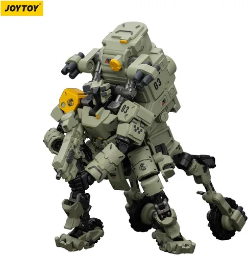 Vista 3 de JoyToy 1/25 - Colección de figuras de acción Dark Source, ejército de mecha de hueso de acero, modelo militar Fear XS-03, tipo de incursión