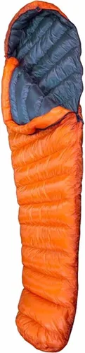 Vista 2 de Western Mountaineering Saco de dormir Flylite 34F Degree Down naranja/gris corto