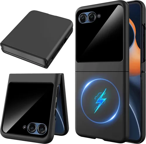 Vista 37 de Miimall Funda delgada para Galaxy Flip 7 con protector de pantalla integrado, grado militar, a prueba de golpes, a prueba de caídas, delgada