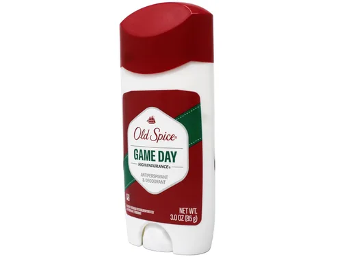 Vista 4 de Old Spice Antitranspirante/desodorante de alta resistencia, sólido invisible, día del juego, 3 onzas.