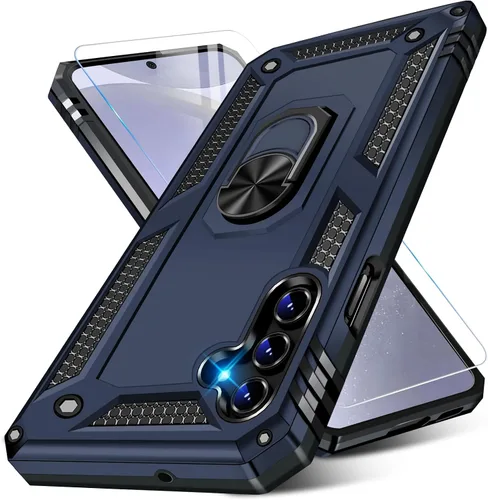 Vista 48 de Funda para Samsung Galaxy S21 5G resistente con protector de pantalla integrado, armadura dura, funda anticaída militar para Samsung S21 5G 6.2 2021