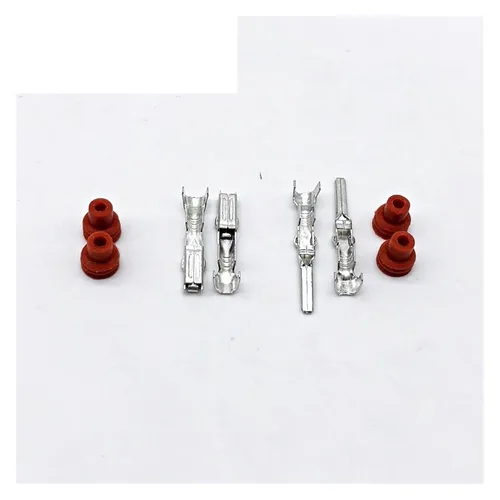 Vista 6 de Milkweed Multiuso 5Set 4 Pin hembra macho automotriz eléctrico impermeable Denso conector 174257-2 174259-2 apto para Mazda 626 98-00 sensor