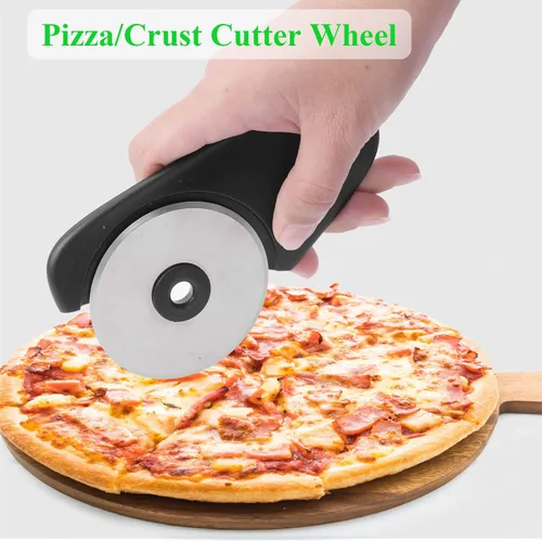 Vista 8 de 2 Pack Kitchen Gadgets Set 12 Pieces, Space Saving Cooking Tools Kitchen Accessories-Garlic Grinder, Cheese Grater, Vegetable Peeler, Pizza Cutter