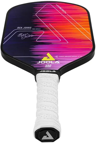 Vista 4 de JOOLA Ben Johns Hyperion Pickleball Paddle - Select Raw Carbon Surface or Carbon Abrasion Surface for Increased Power and Spin - Elongated Grip