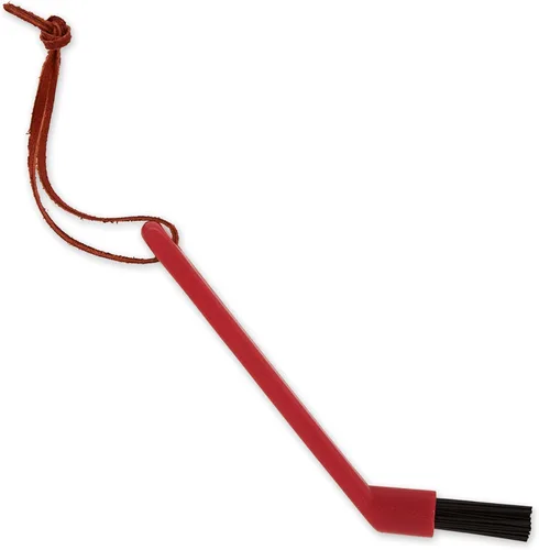 Vista 2 de RSVP Herramienta de limpieza internacional de café expreso, cepillo para máquina, rojo