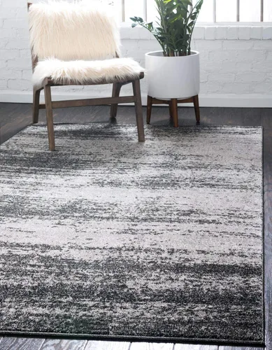 Vista 24 de Tapete Unique Loom colección Del Mar de transición, contemporánea