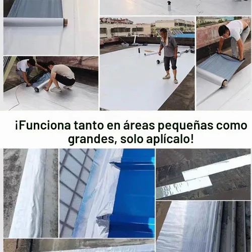 Vista 6 de Cinta de butilo impermeable, cinta de sellado de butilo de papel de aluminio para fugas, cinta de goma butílica para cosechar barcos, sellado