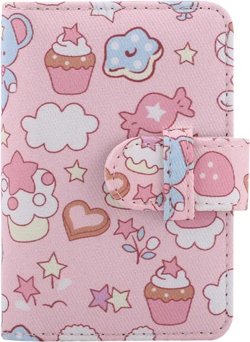 Vista 40 de Mini álbum de fotos de 28 bolsillos para mini película, foto de 2x3, tarjeta de fotos Kpop, álbumes cartera libro para Mini 12 11 40 7+ EVO 90 Alpaca