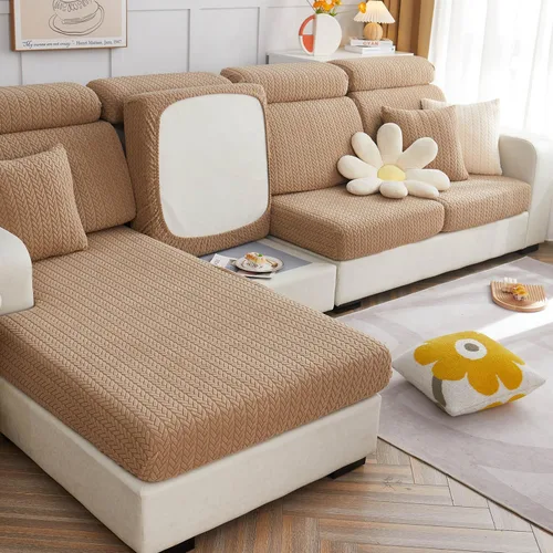 Vista 7 de Fundas para cojines de sofá, fundas de sofá para sofá seccional, fundas de sofá Hero para proteger el sofá, fundas de sofá Soothing Home lavables