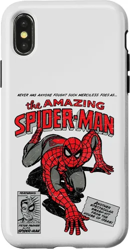 Vista 5 de Marvel Funda Retro de Cómic de Spider-Man para iPhone 17