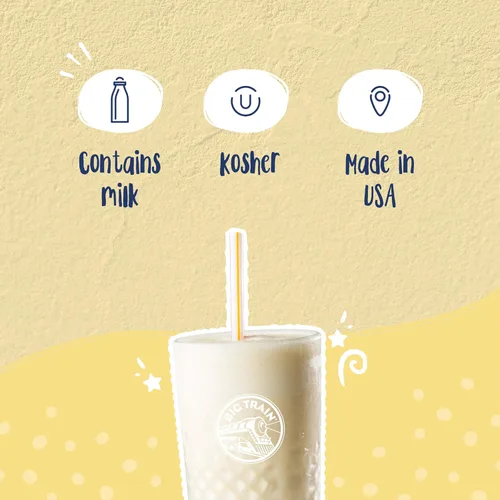 Vista 5 de Big Train Fit Frappe - Mezcla de bebidas de proteína de chocolate, 3 libras (paquete de 1)