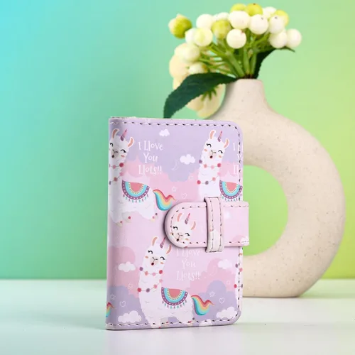 Vista 3 de Mini álbum de fotos de 28 bolsillos para mini película, foto de 2x3, tarjeta de fotos Kpop, álbumes cartera libro para Mini 12 11 40 7+ EVO 90 Alpaca