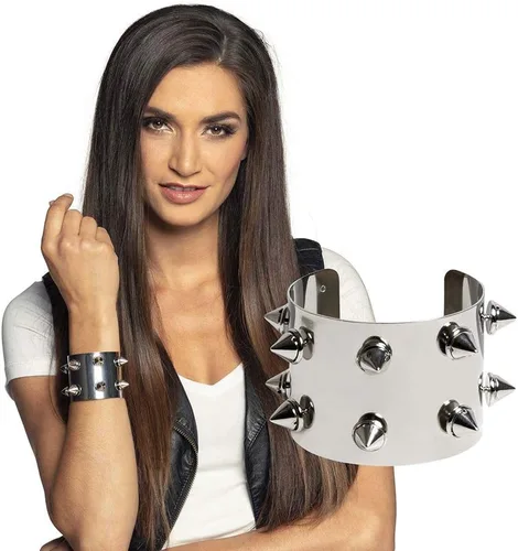 Vista 2 de Boland 64418 Pulsera punk, plata