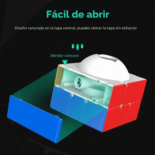 Vista 3 de YJ MGC Square 1 Cubo magnético de velocidad SQ-1 Cubo