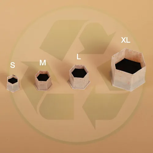 Vista 8 de INKin Vasos de tinta biodegradables para tatuajes pequeños de 0.394 in – 200 tapas de tinta desechables ecológicas para tatuajes con base de paja