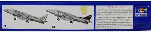 Vista 3 de Trumpeter 1/32 AV8B Harrier II Kit de modelo de avión de ataque nocturno