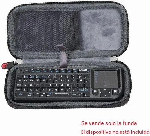 Vista 2 de Hermitshell - Funda rígida de viaje para teclado Rii Mini 2.4G Bluetooth / K808 Mini teclado
