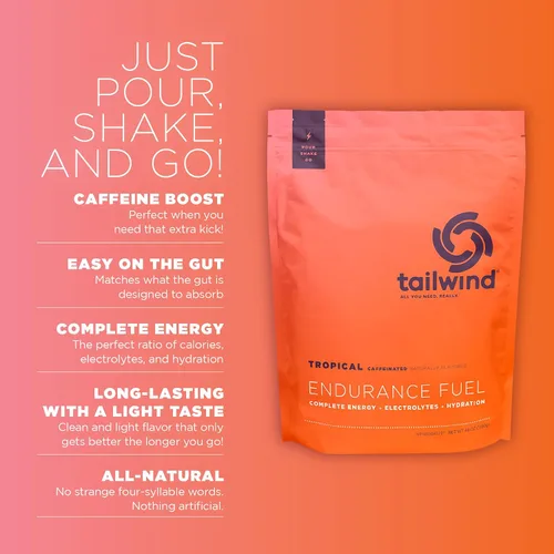 Vista 2 de Combustible nutrición Tailwind cafeinada endurance, Tailwind Nutrition, 1, 1