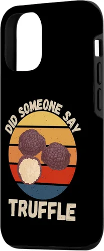 Vista 2 de iPhone 15 Vintage Truffle Did Someone Say Truffle Food Lover Case