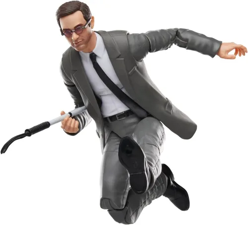 Vista 7 de Marvel Legends Series Matt Murdock, Spider-Man: No Way Home Figuras de acción coleccionables de 6 pulgadas, a partir de 4 años