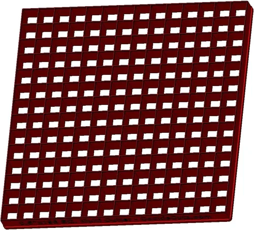 Vista 3 de Multicortador de forma cuadrada de 0.5" x 196