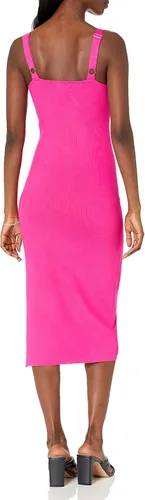 Vista 2 de The Drop Vestido tipo suéter midi Sylvia para mujer