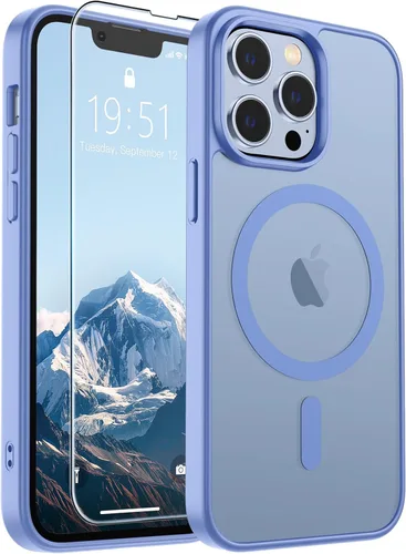 Vista 204 de SUPFINE Funda magnética para iPhone SE 2022 (3ª)/2020 (2ª), iPhone 8 (compatible con MagSafe) (protección contra caídas de grado militar), funda