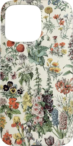 Vista 31 de Cute Flowers Vintage Botanical Flower Illustration Case for iPhone 17