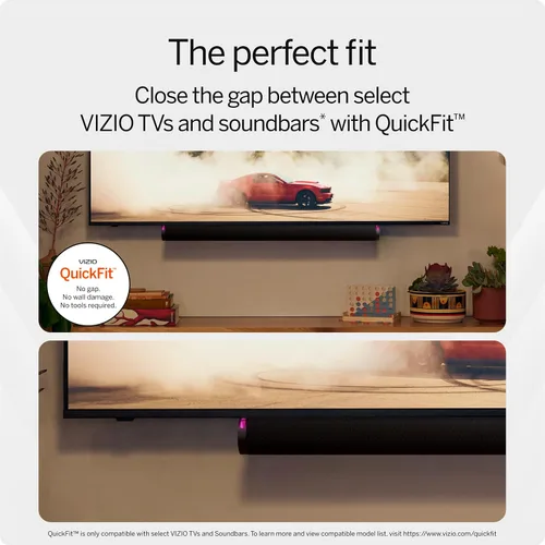 Vista 11 de VIZIO 5.1.2 Elevate SE Barra de sonido, subwoofer inalámbrico, sonido envolvente con Dolby Atmos y DTS:X, altavoz Bluetooth, compatible