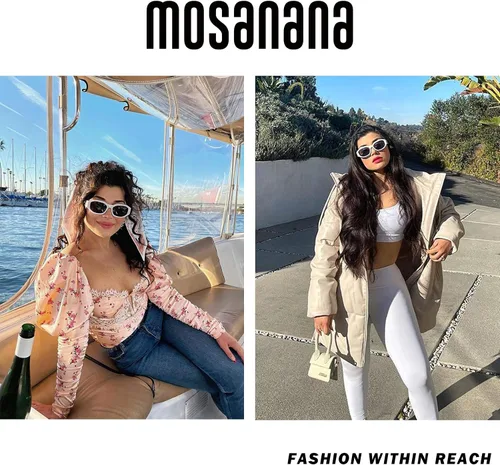 Vista 4 de mosanana Gafas de sol irregulares de moda 2021 para mujeres y hombres modelo TRACER