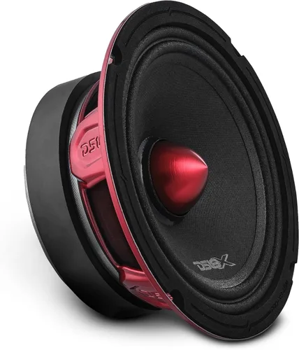 Vista 12 de Altavoz DS18 PRO de rango medio, cúpula en compresión de aluminio roja, altavoces de puerta de audio de alta calidad para auto o camión sistema