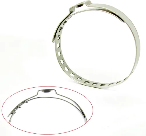 Vista 7 de Kit de abrazaderas de arranque de eje CV universal ajustable de acero inoxidable, abrazadera de bota CV 30 piezas