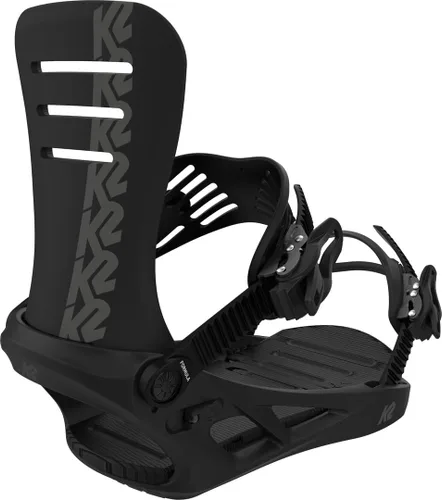 Vista 5 de K2 Formula - Fijaciones de snowboard para hombre, flexible sensible, soporte estable, control fiable, para todo tipo de montaña, estilo libre Negro