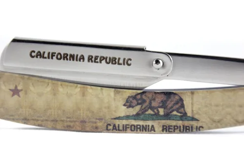 Vista 2 de MD Bandera de California Swing Lock Razor